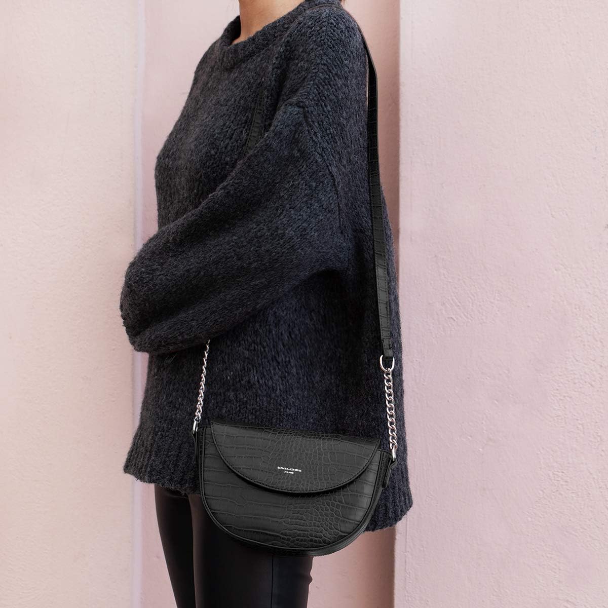 Thumbnail 2 de David Jones - Elegante Bolso Bandolera Cocodrilo Mujer