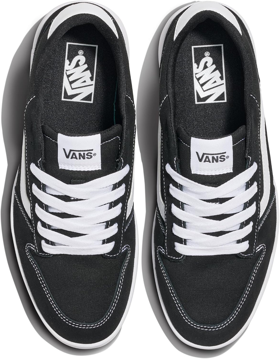 Detalle de Vans Ryland Scarpe da Ginnastica Uomo - Black & White, 42 EU