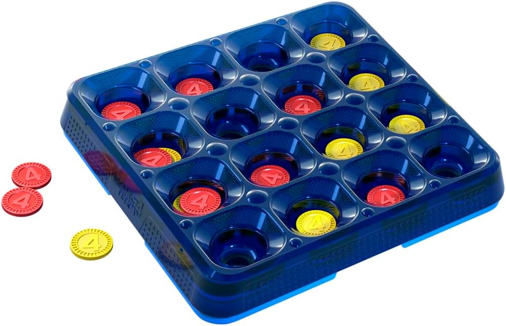 Detalle de Hasbro Gaming Connect 4 Frenzy Game (English Version) — quick-fire family board game