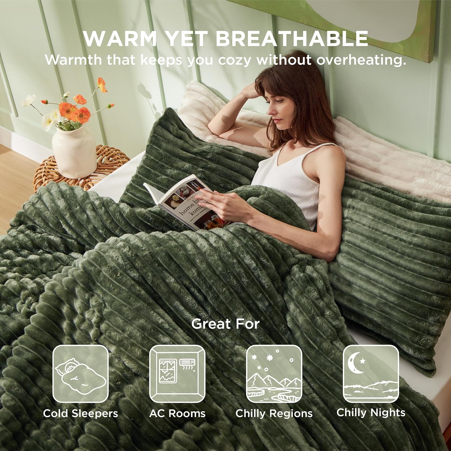 Detalle de Bedsure king comforter set