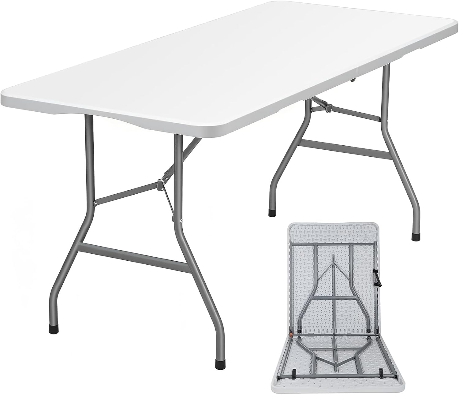 Detalle de Lakhow Folding Table 6ft Portable Table