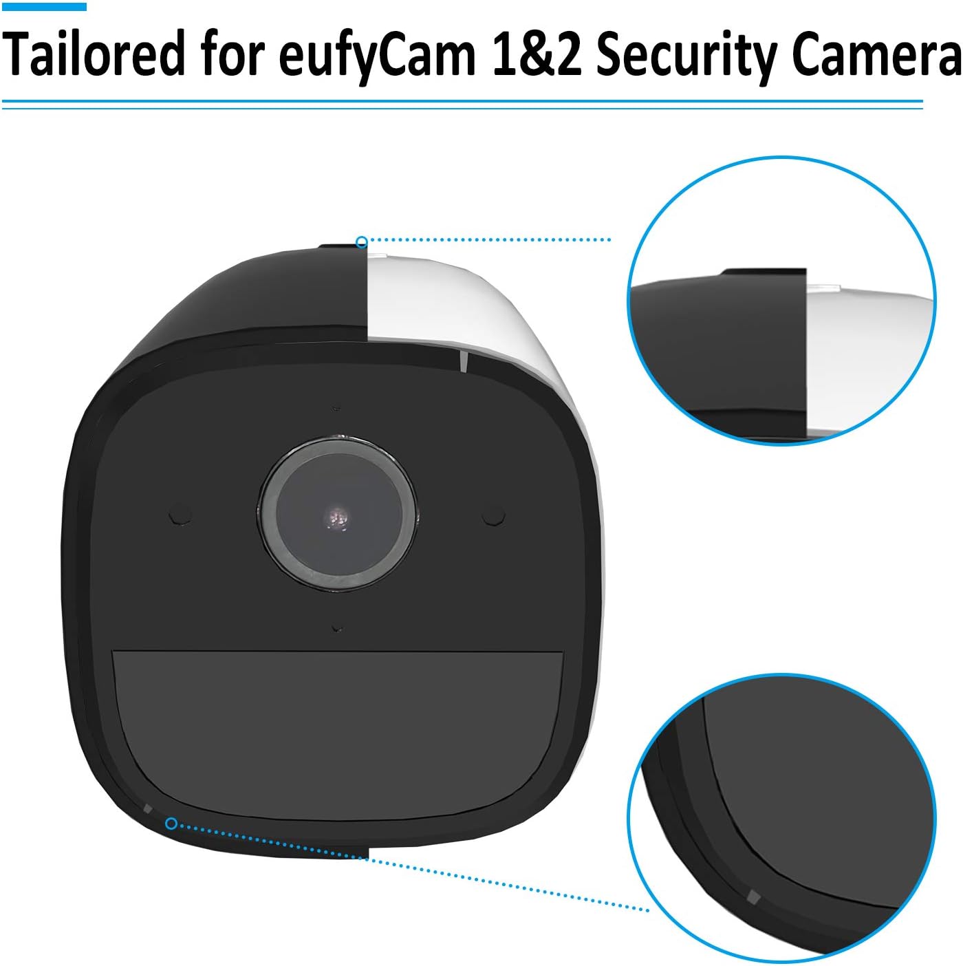 Thumbnail 2 de HOLACA Silicone Case for eufyCam 1/2/2 Pro – 2 Pack (Camera Not Included)
