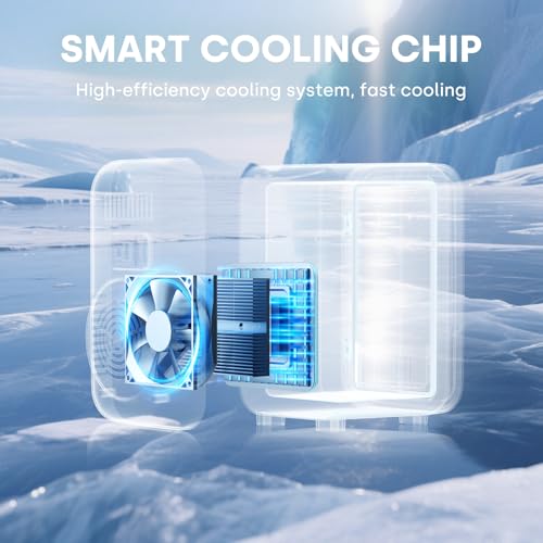 Thumbnail 3 de Enventor 6L Mini Fridge: Portable Cooler and Warmer with AC + 12V DC