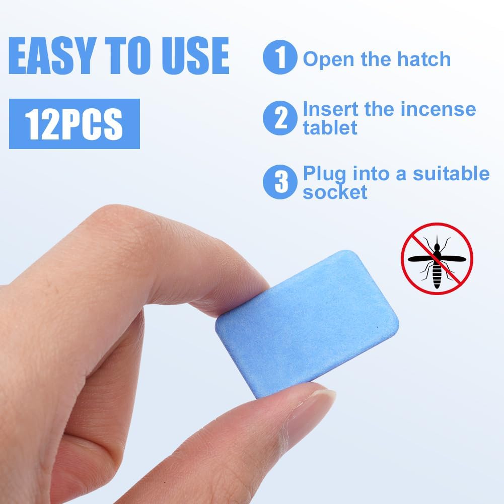 Detalle 2 de AOOWU Portátil USB Repelente de Mosquitos 12 pastillas