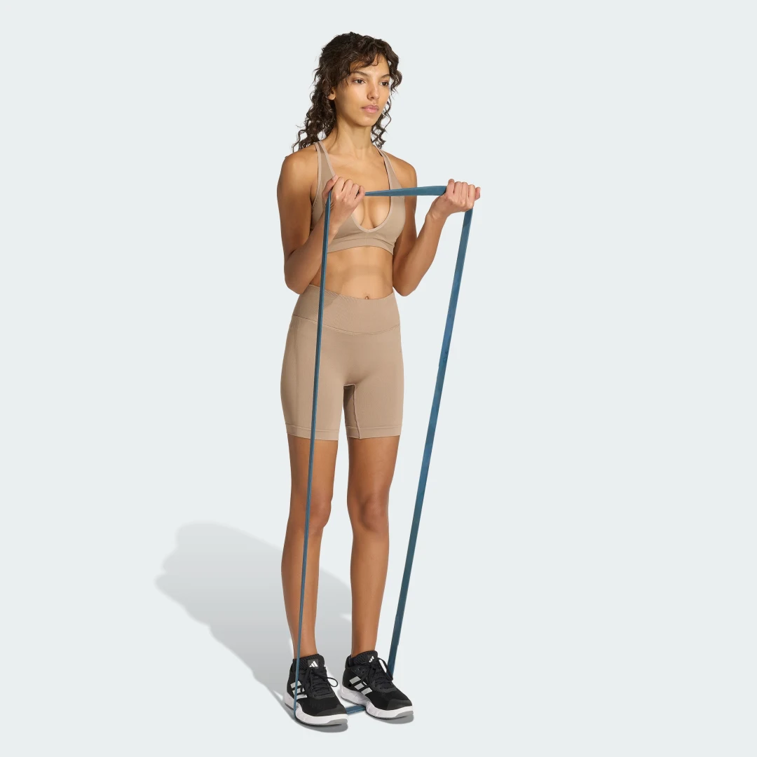 Thumbnail 2 de Adidas Mallas Workout Essentials Knit Scrunch 5 Inch — confort y ajuste para entrenar