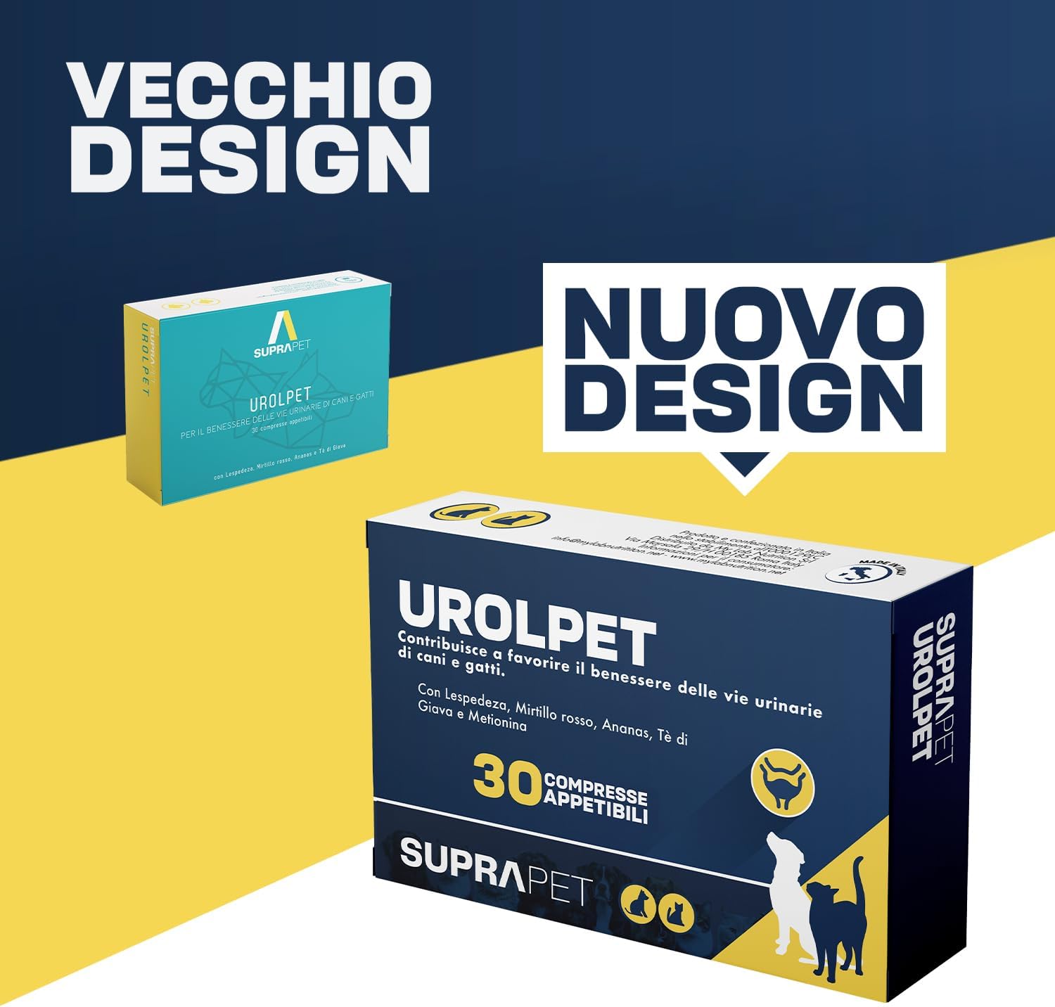 Thumbnail 6 de Suprapet Urolpet 30 compresse per vie urinarie