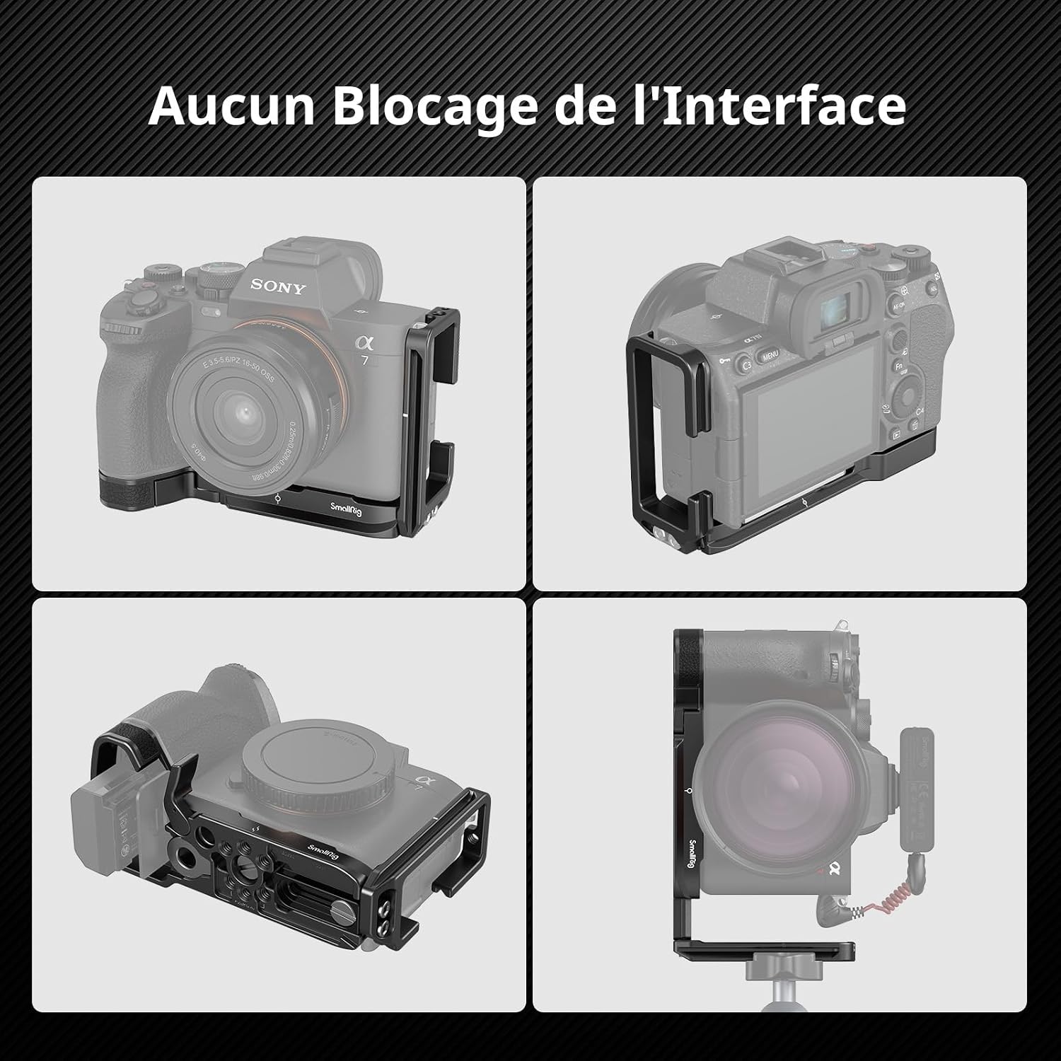 Thumbnail 6 de SMALLRIG 3660B L Bracket pour Sony