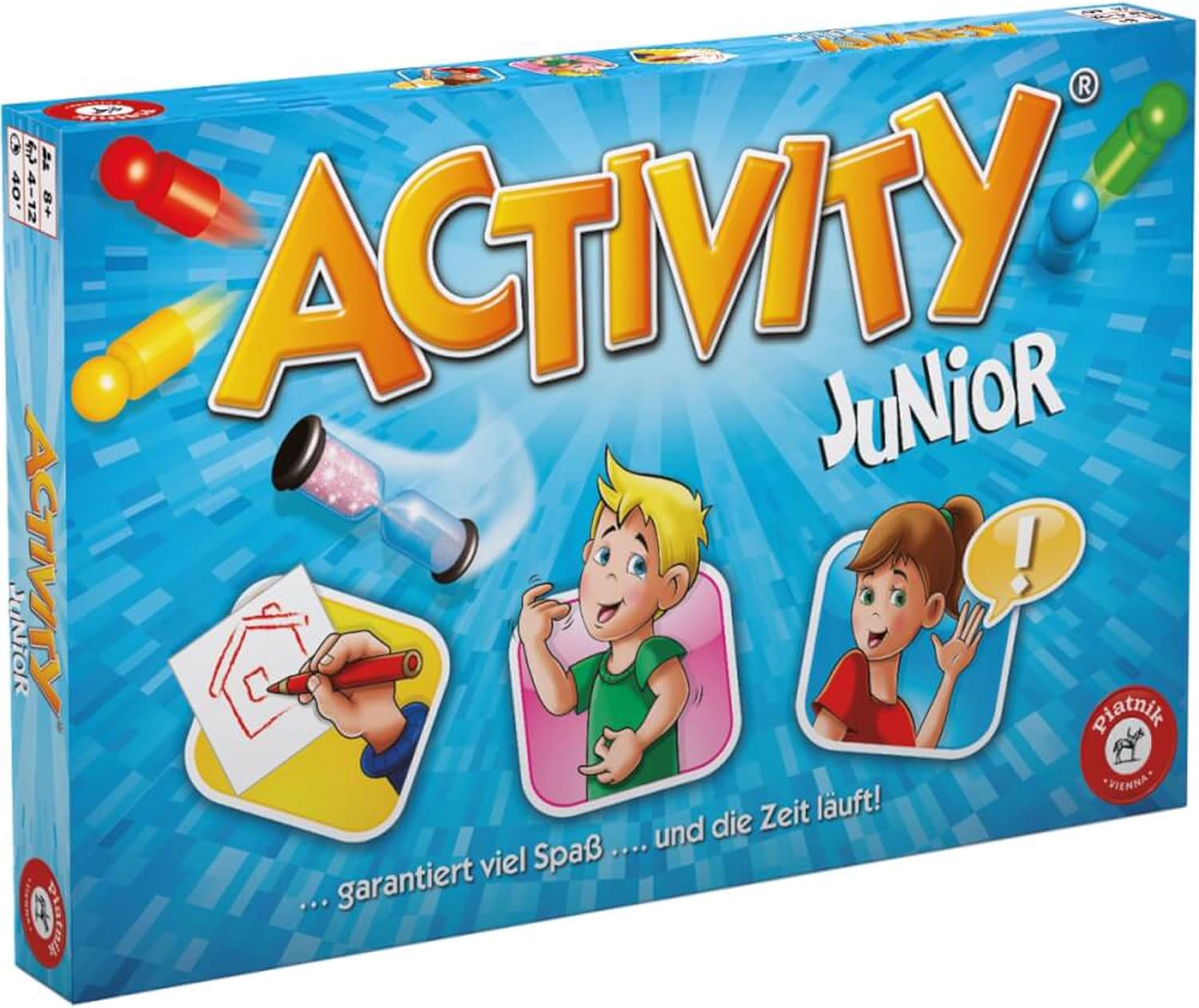 Detalle 2 de Piatnik Vienna 6012 Activity Junior ab 8 Jahren 🎲