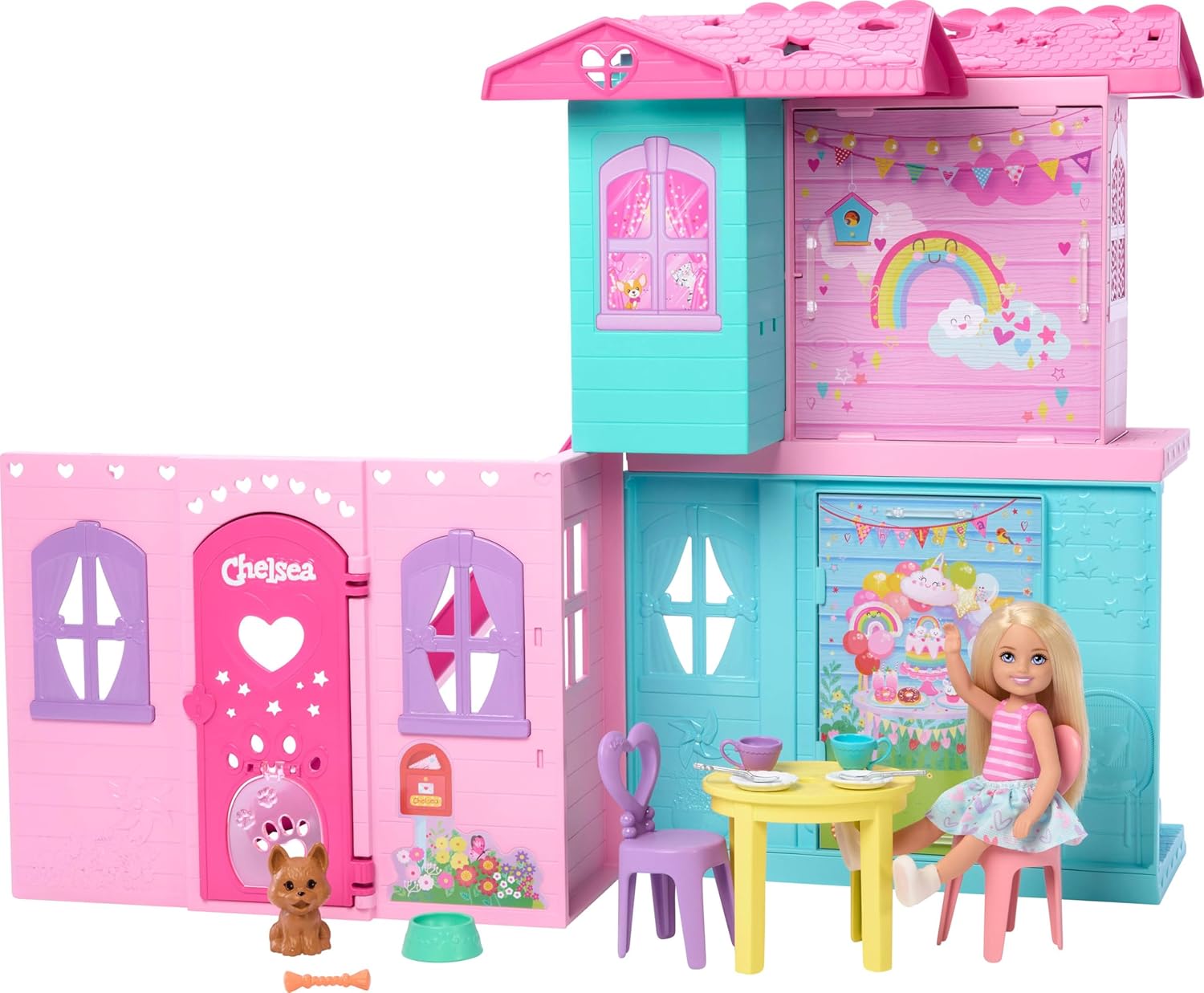 Thumbnail 5 de Barbie Chelsea dollhouse with 15+ accessories