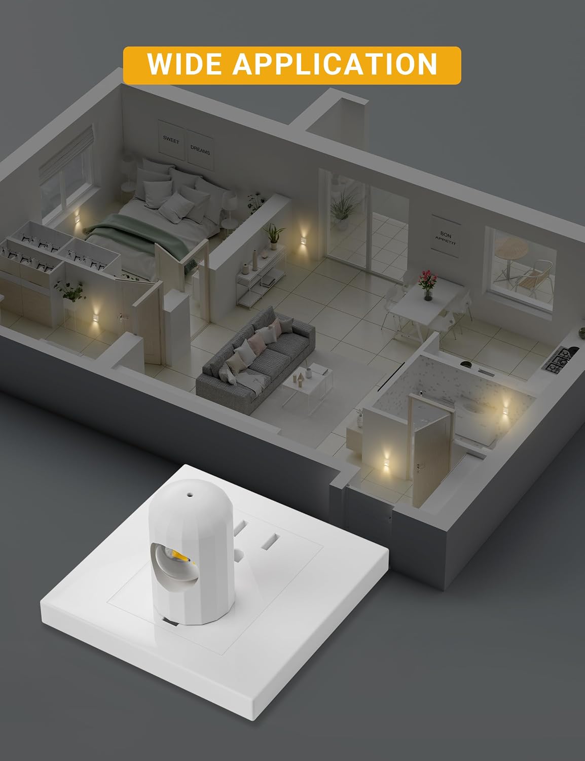 Thumbnail 6 de SETEN Plug-In Night Lights, 6-Pack