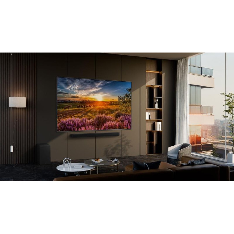 Detalle de Samsung QLED Q80D 85" (GQ85Q80DATXZG) – TV 4K 120 Hz, HDR10+, Dolby Atmos y Tizen