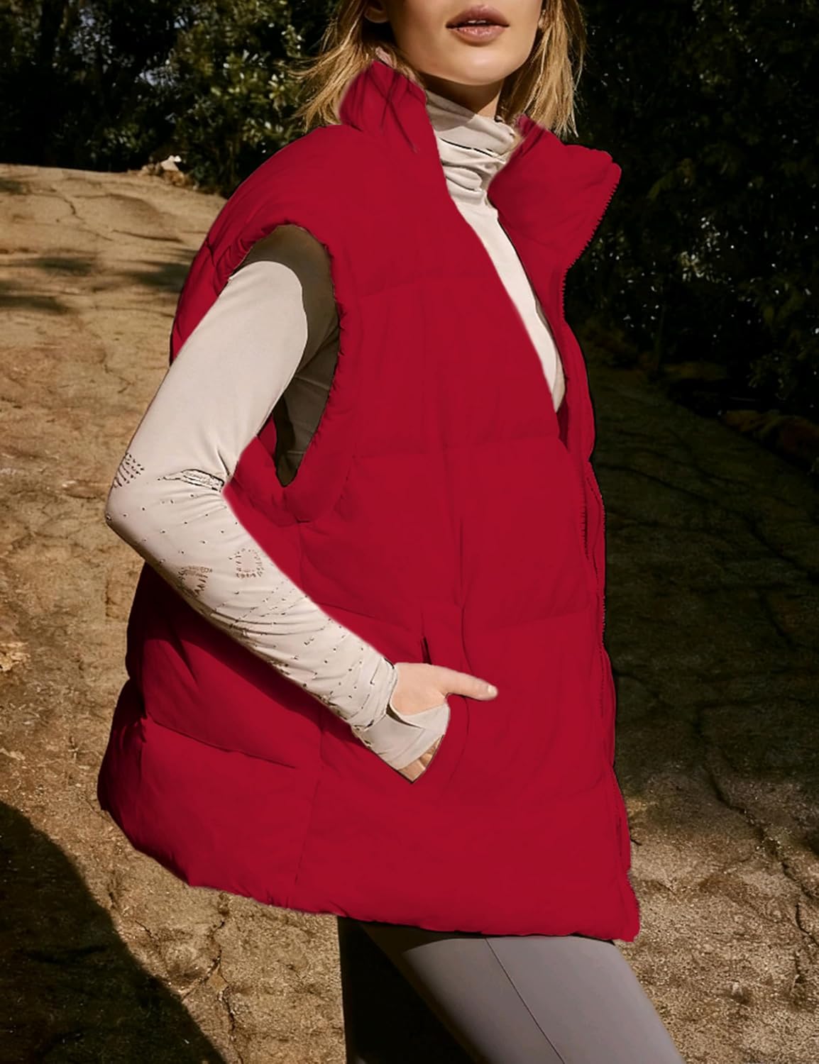 Detalle 2 de APAFES Women's Puffer Vest