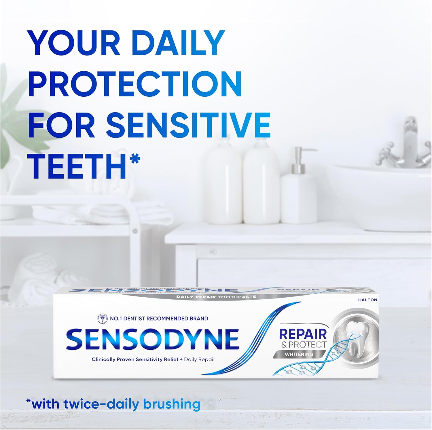 Detalle 2 de Sensodyne Repair and Protect Toothpaste 75 ml toothpaste 🪥