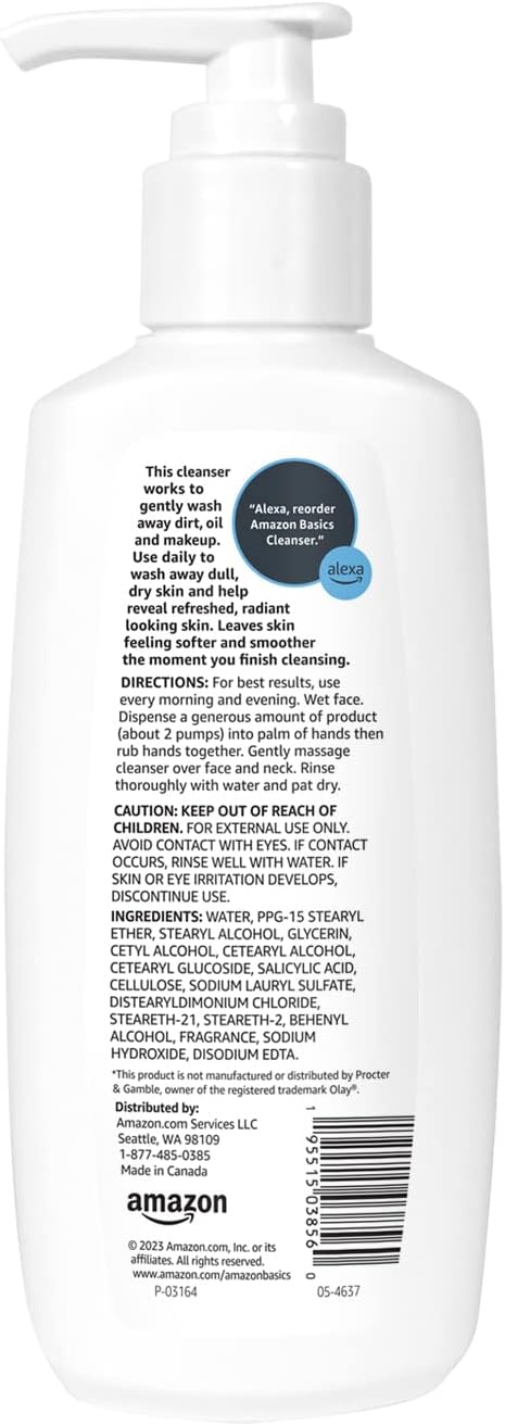 Thumbnail 1 de Amazon Basics Gentle Exfoliating Face Wash (6.78 fl oz) for a refreshing daily cleanse