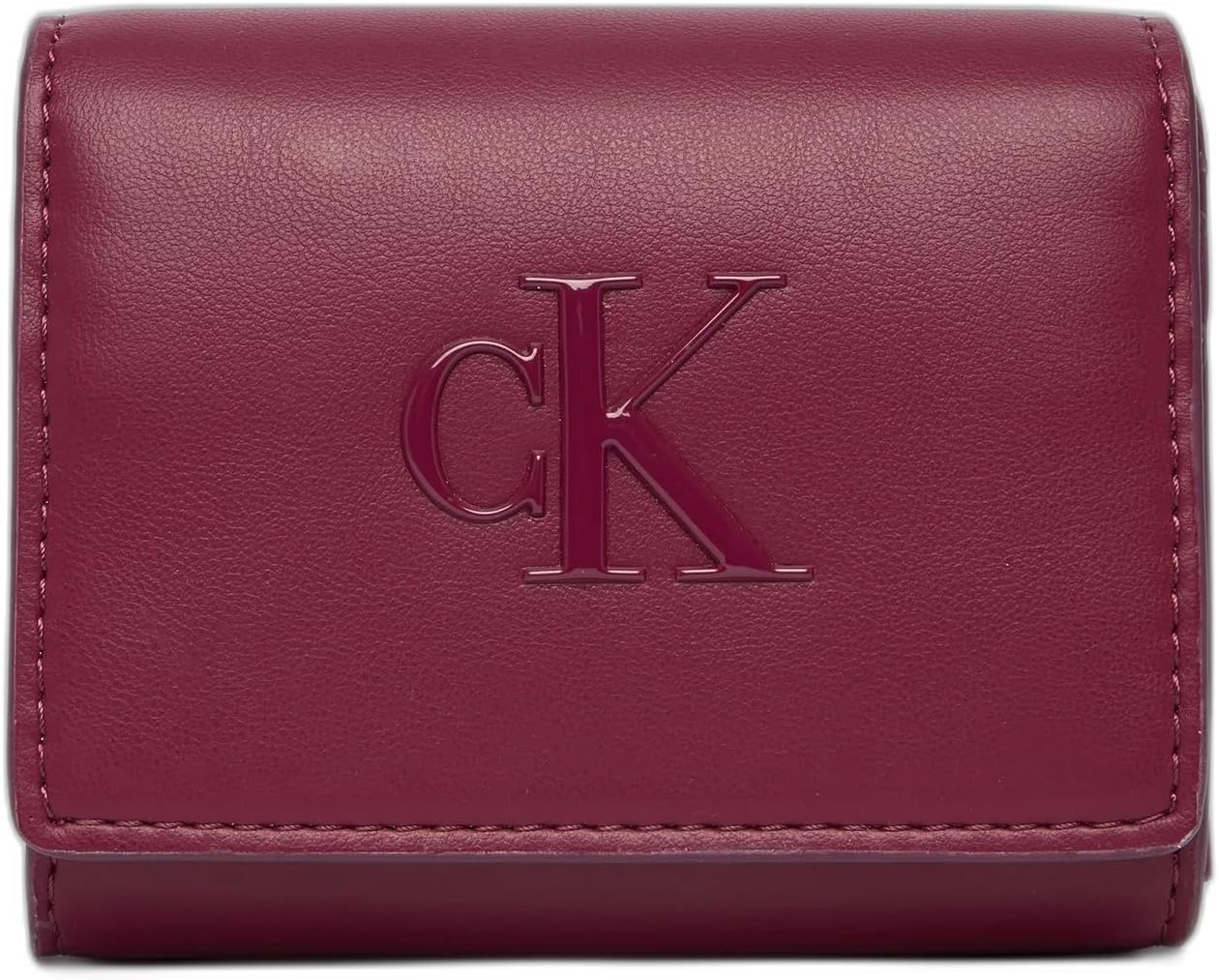 Detalle 2 de Calvin Klein Damen Raised CK Medium Bifold LV04F1047G Geldbörse – Schwarz