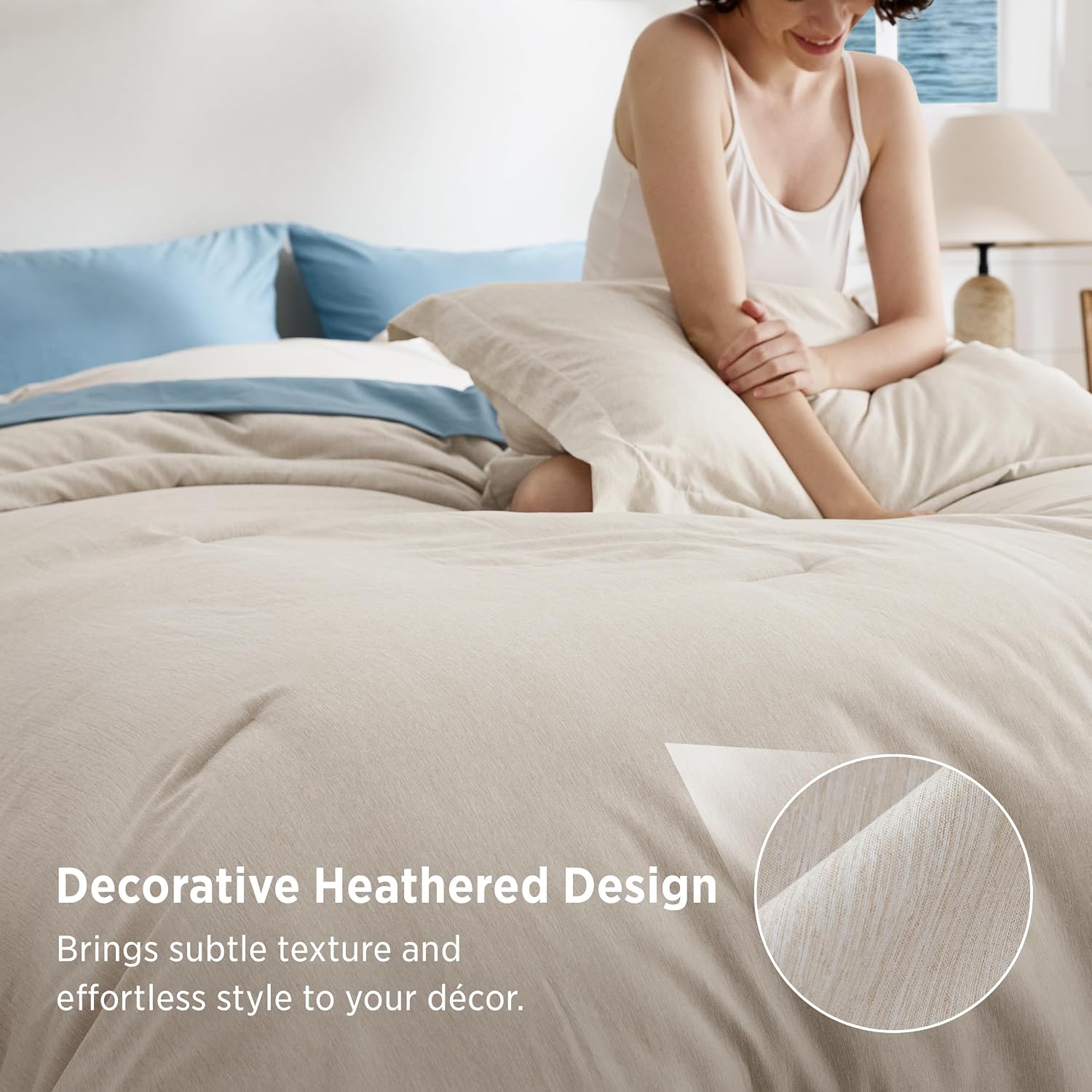 Detalle de Bedsure California King Comforter Set