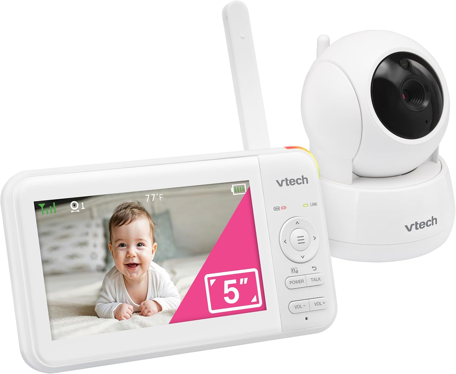 Detalle de VTech Baby Monitor 5-inch Screen