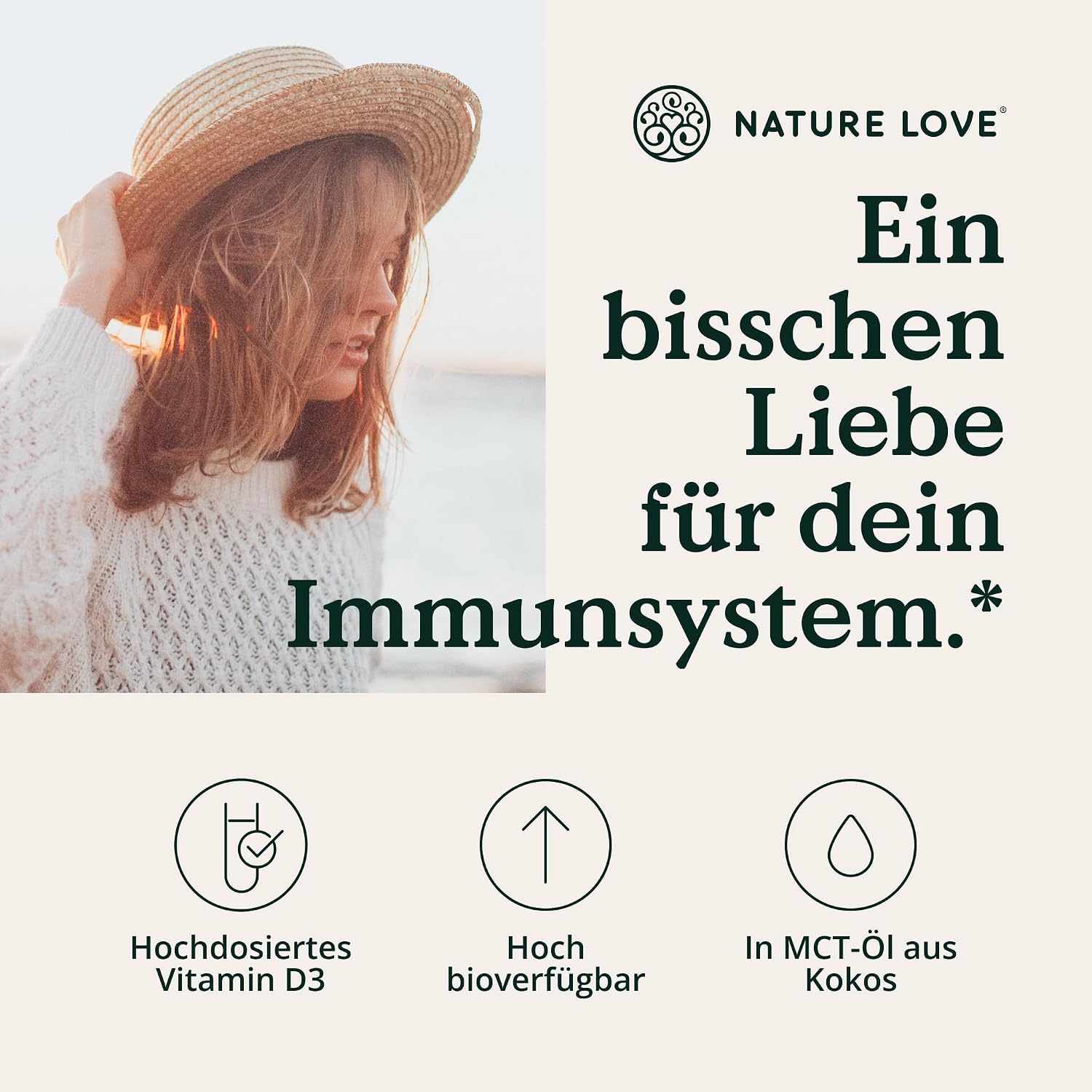 Thumbnail 2 de NATURE LOVE Vitamin D3 5000 💊