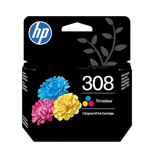 Detalle de HP 308 Tri-colour Original Ink Cartridge for HP DeskJet and ENVY printers