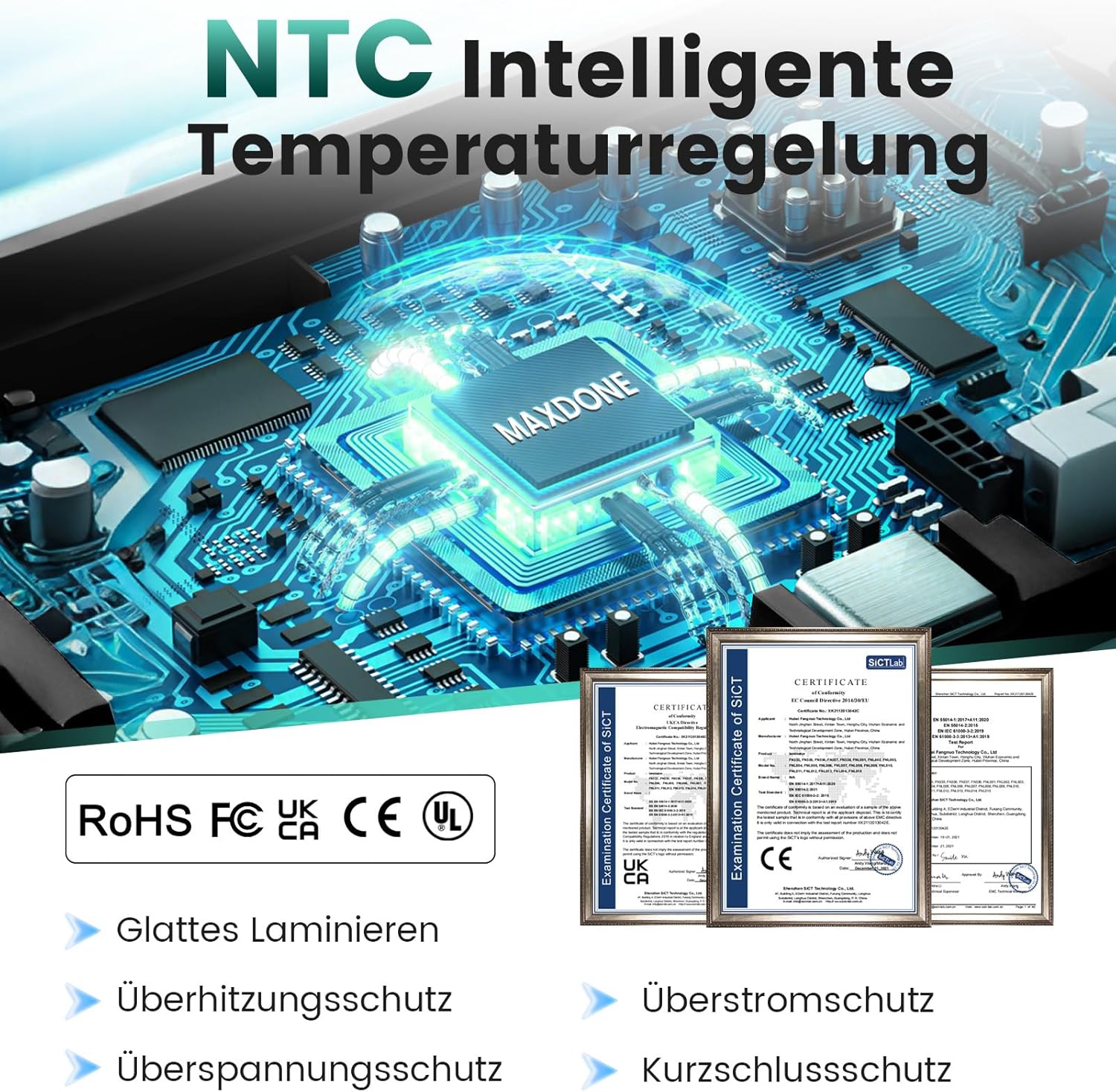 Thumbnail 2 de A3 Laminiergerät 355 mm/min laminieren 📷