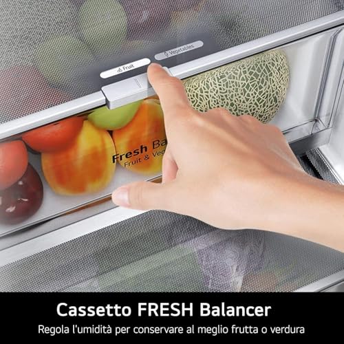 Thumbnail 5 de LG GBB567PZCMB Frigorifero Combinato Total No Frost 462 L, Inox, Wi‑Fi e Door & Linear Cooling
