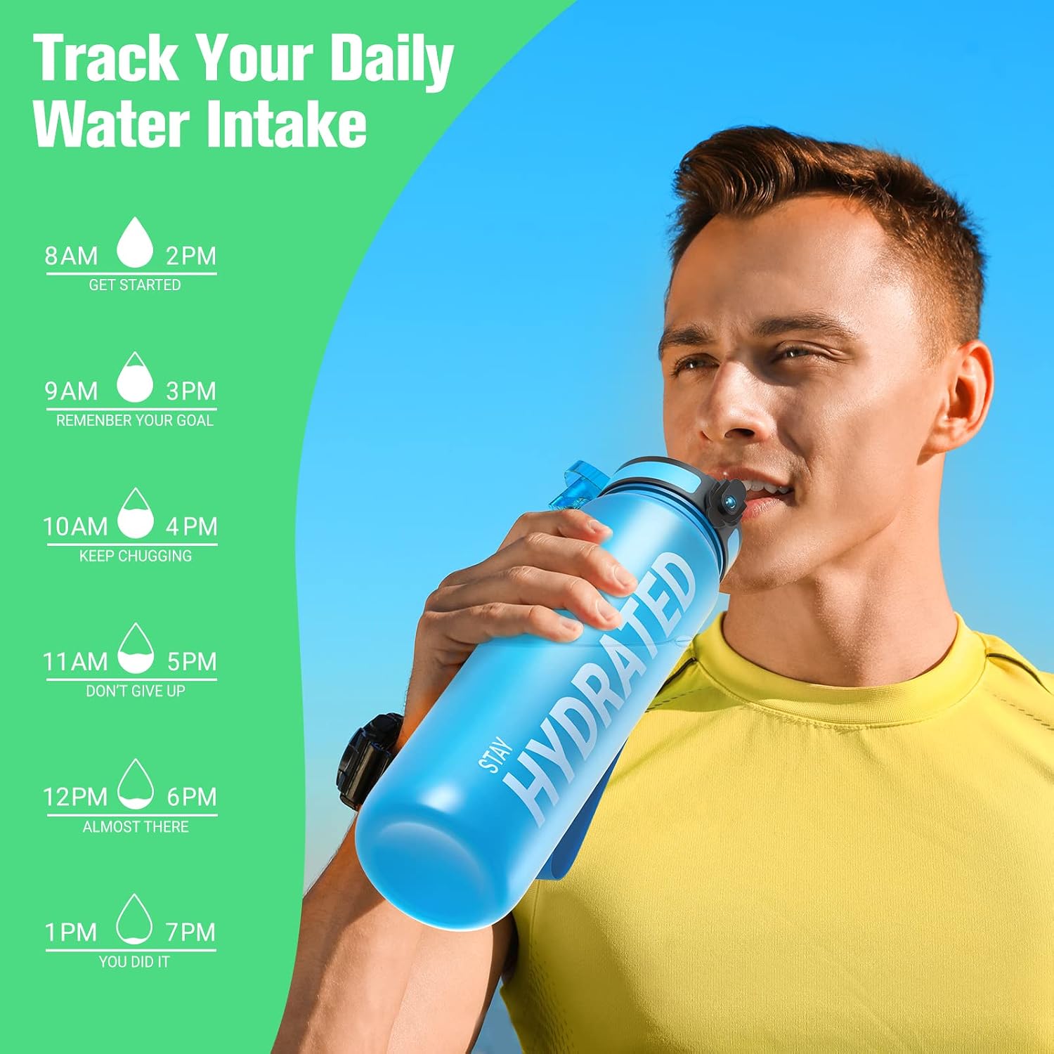 Detalle de Sahara Sailor 1L leakproof water bottle