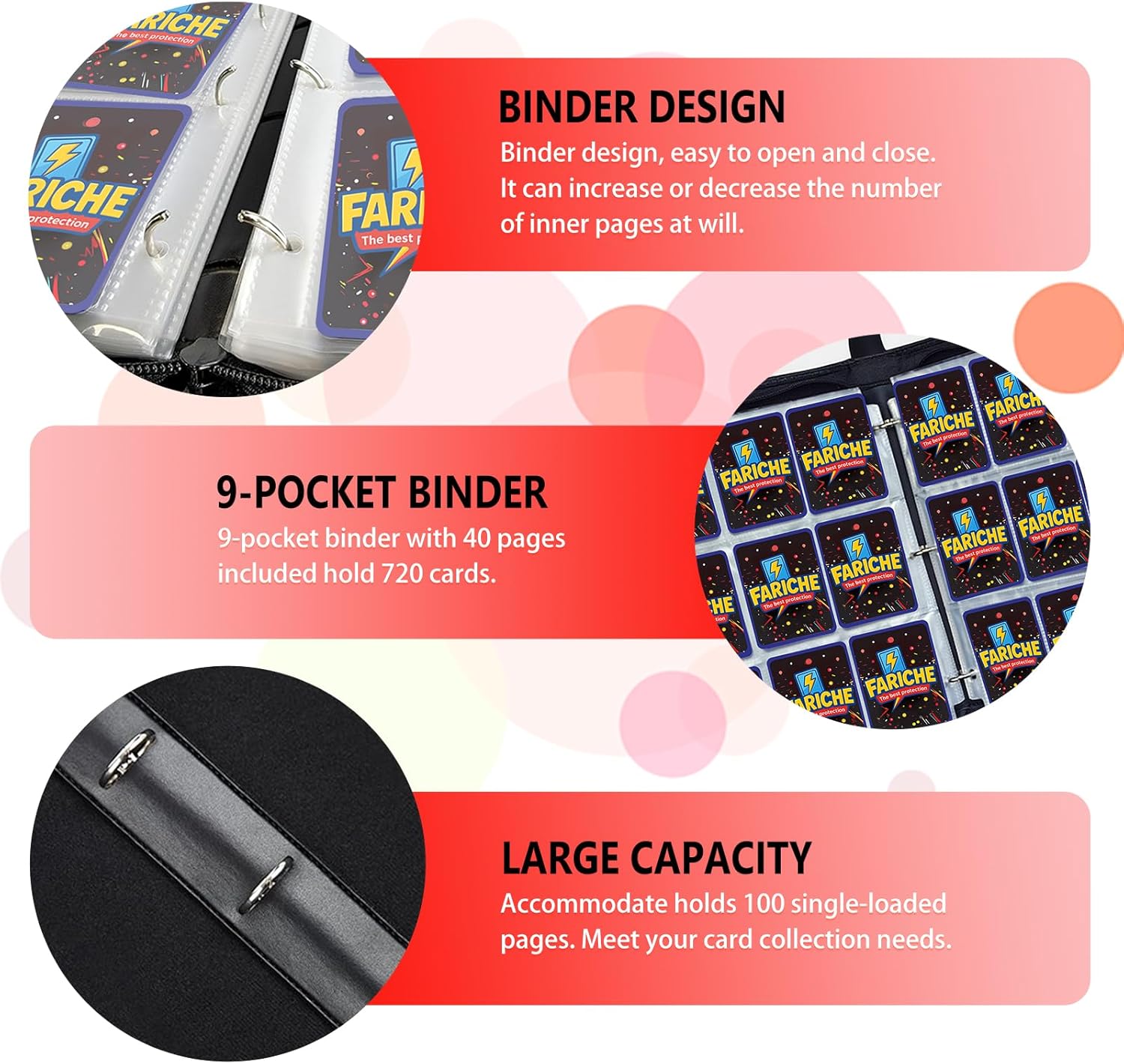 Thumbnail 2 de TCG-Storm Trading Card Binder 900 Cards 📚