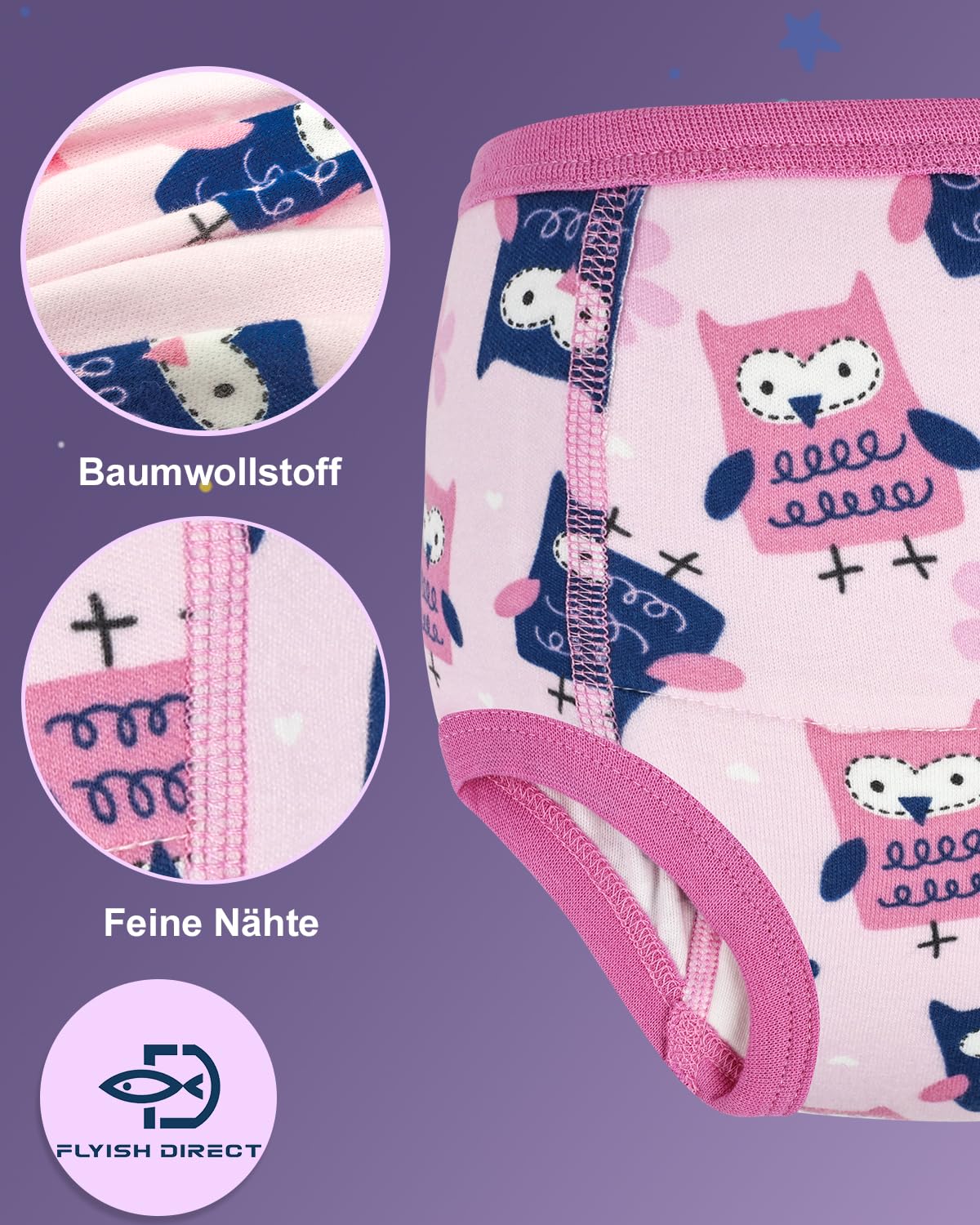 Thumbnail 4 de FLYISH DIRECT Baby Töpfchen Trainingshose 2T–9T