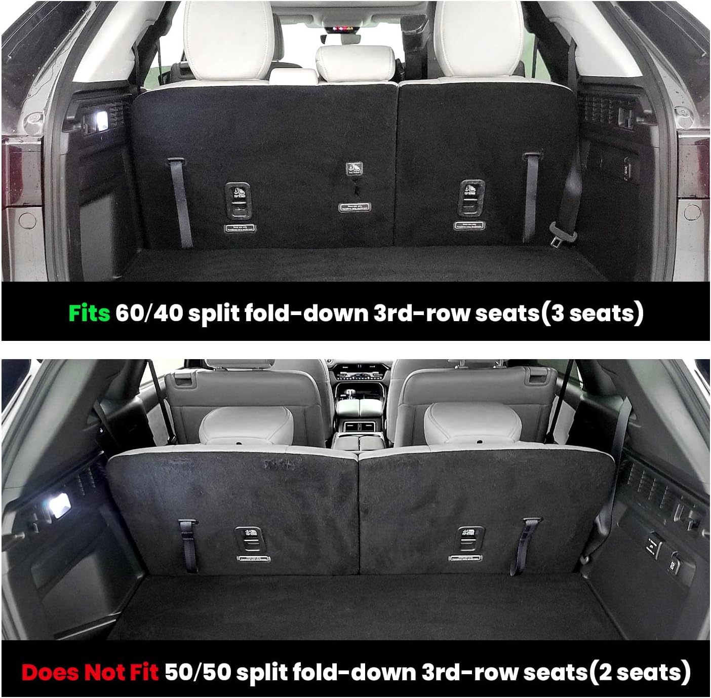 Detalle 2 de LASFIT Cargo Mat for Mazda CX-90 60/40 Split