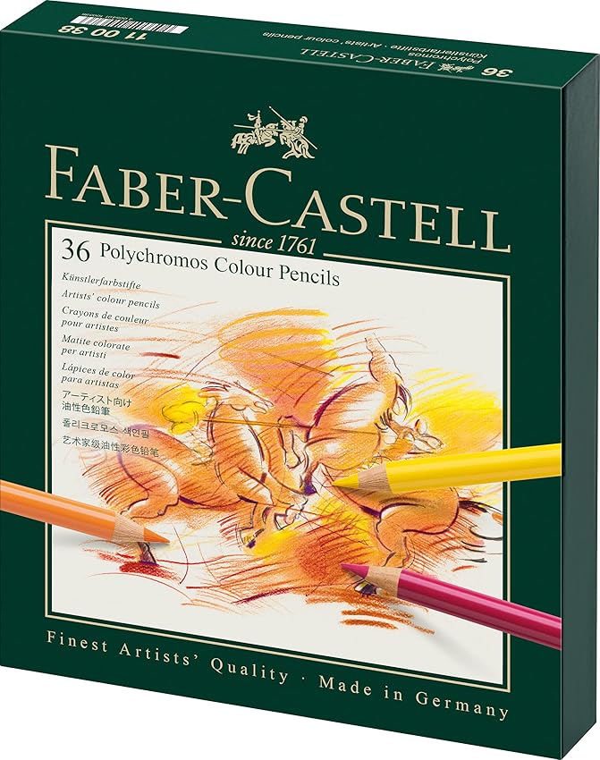 Thumbnail 2 de Faber-Castell 110024 Estuche Metal con 24 Lápices Polychromos 🎨