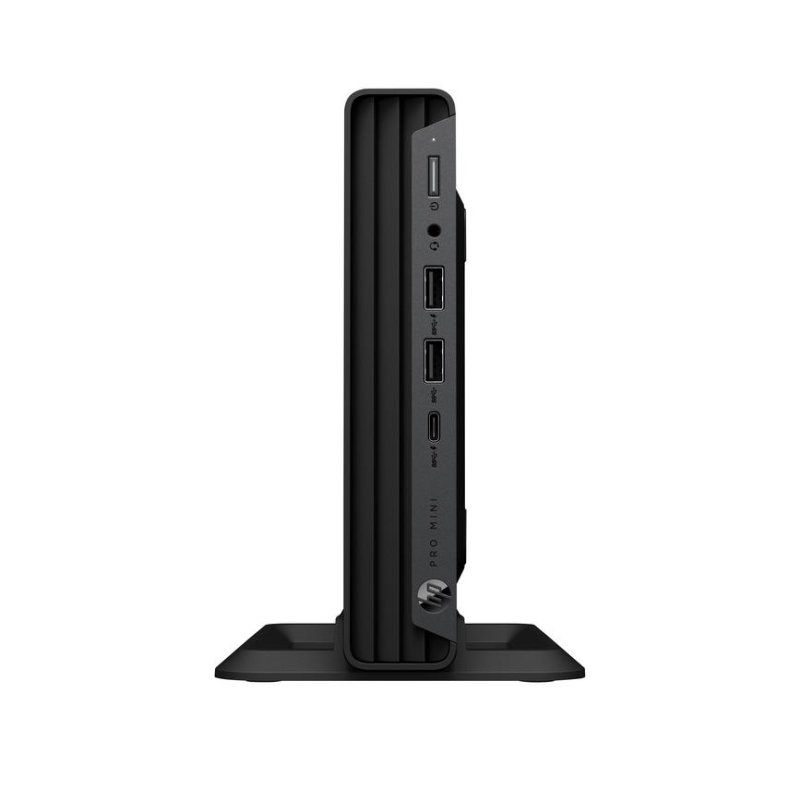 Detalle de HP Pro Mini 400 G9: mini PC profesional con potencia y seguridad para TI