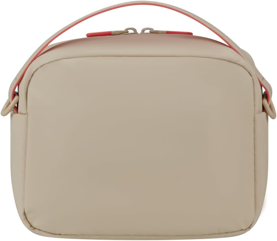 Thumbnail 3 de American Tourister Puffypop borsa a tracolla beige da 20 cm con scomparto per AirPods