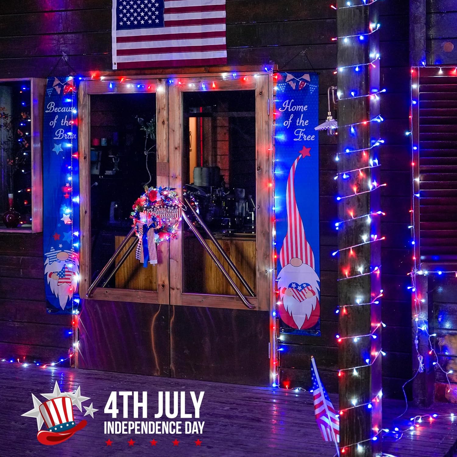 Thumbnail 4 de JMEXSUSS 4th of July Lights 33ft