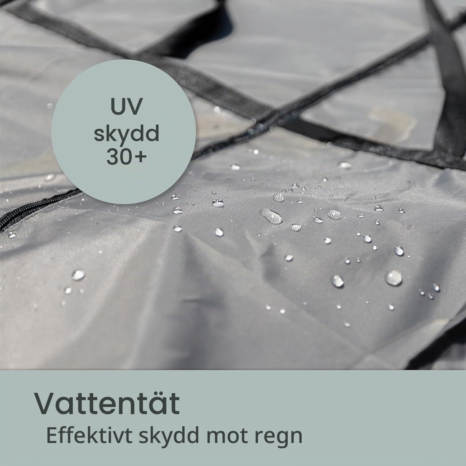 Detalle 2 de Chefarone CHEF0081-EU XXL förvaringsväska för trädgårdsdynor, vattentät