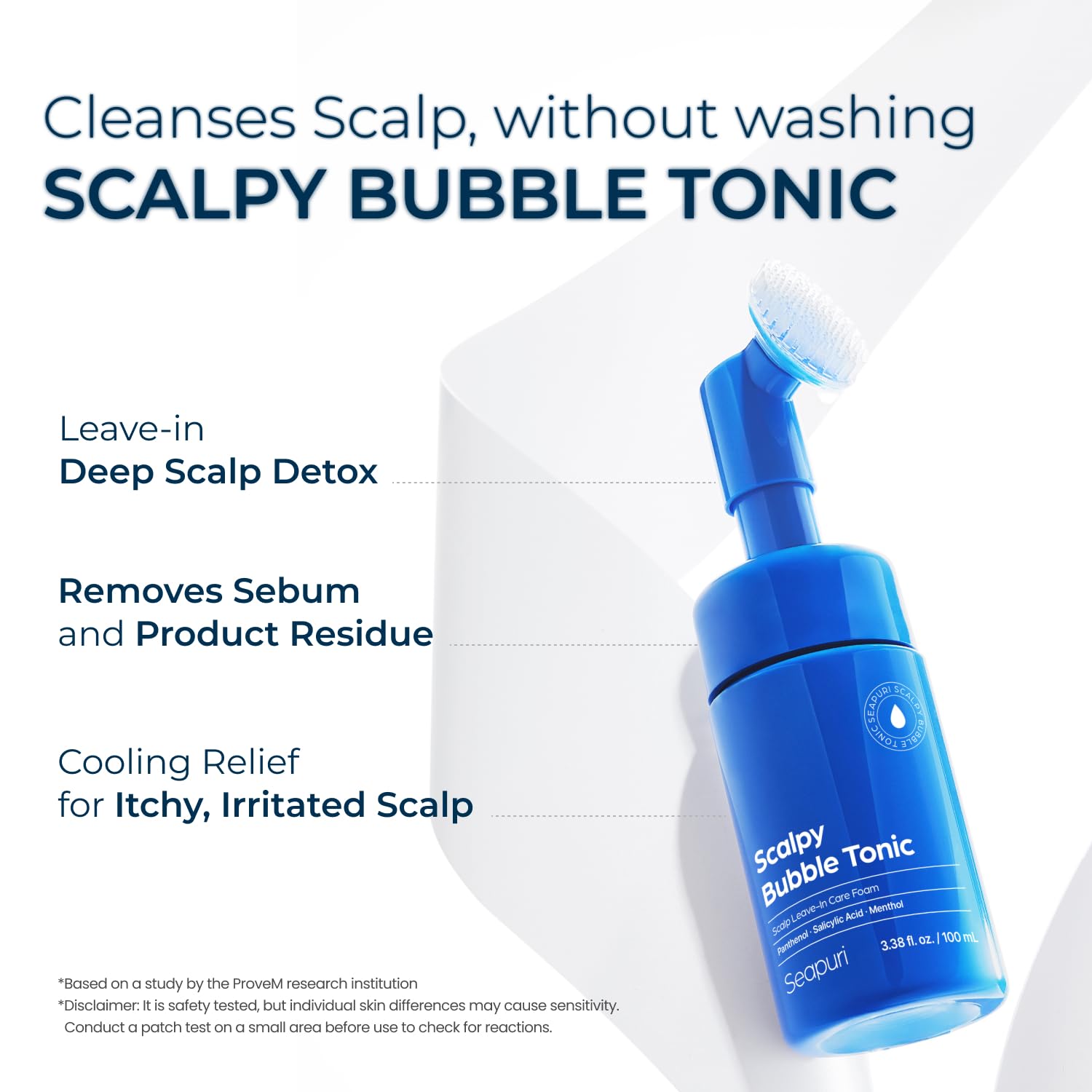Detalle de Seapuri Scalpy Bubble Tonic for scalp care