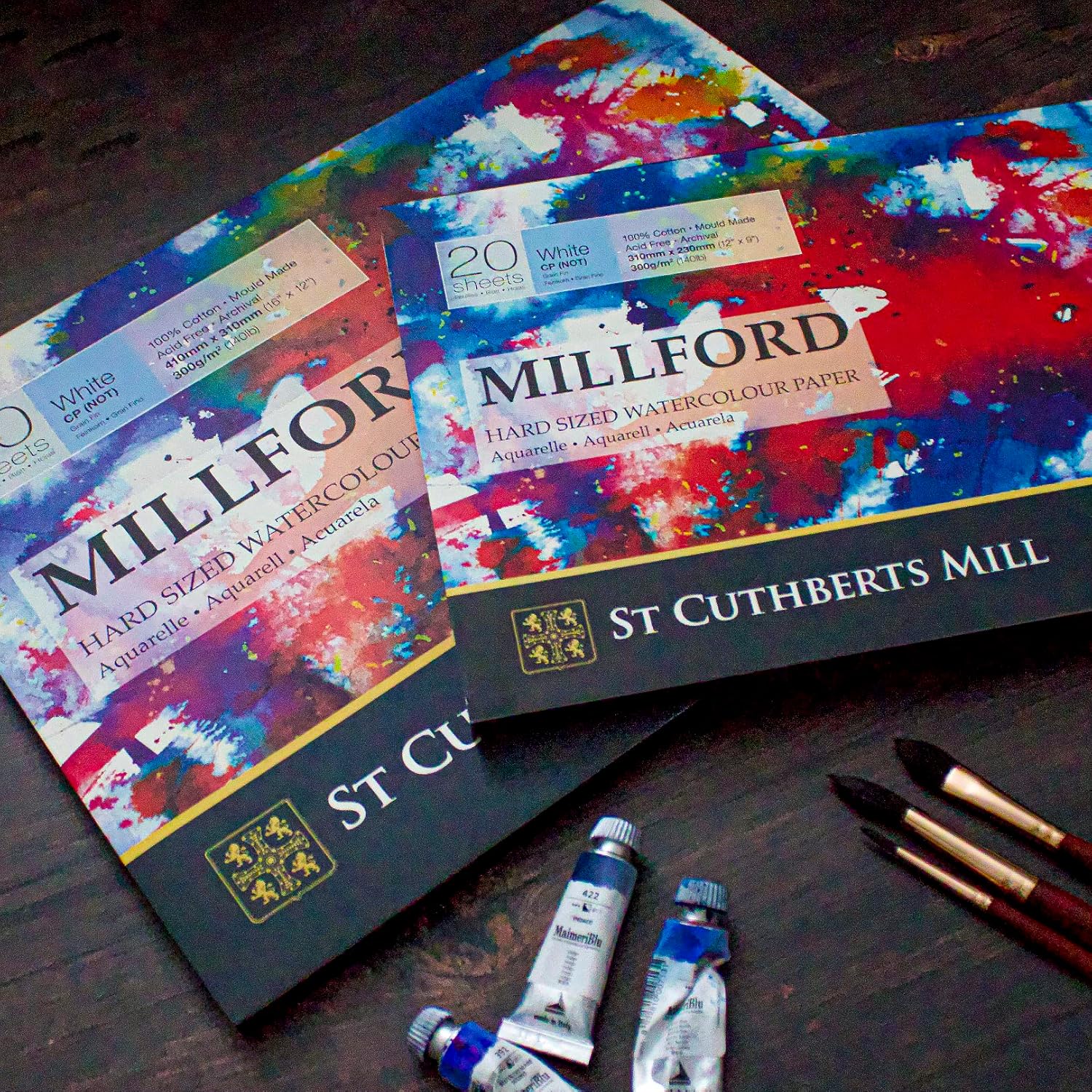 Thumbnail 3 de SAUNDERS WATERFORD SERIES ST Cuthberts Millford blocco carta per acquerello 31x23 cm, 20 fogli, 300 g/m², grana fine