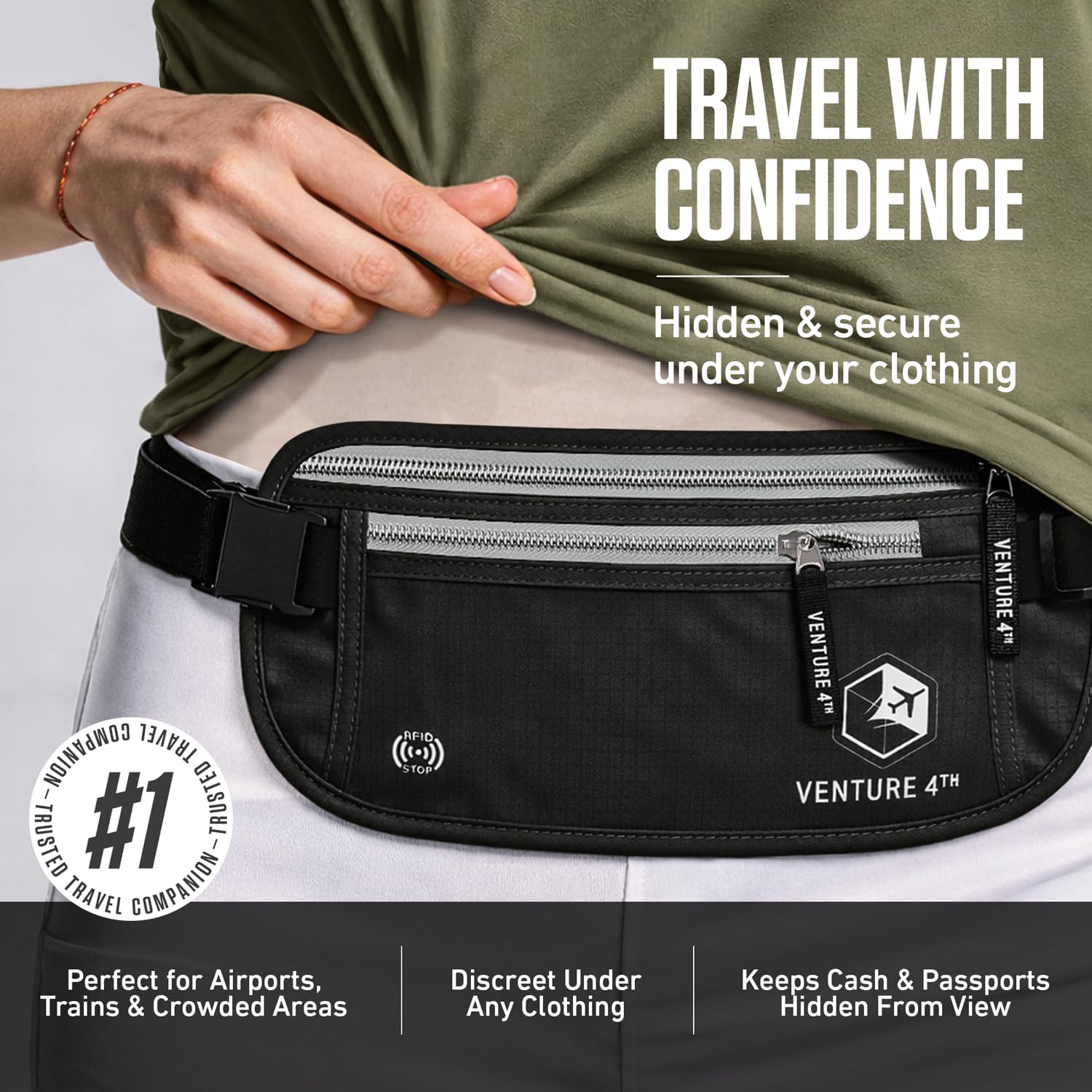 Thumbnail 3 de VENTURE 4TH Money Belt 56 in 👝