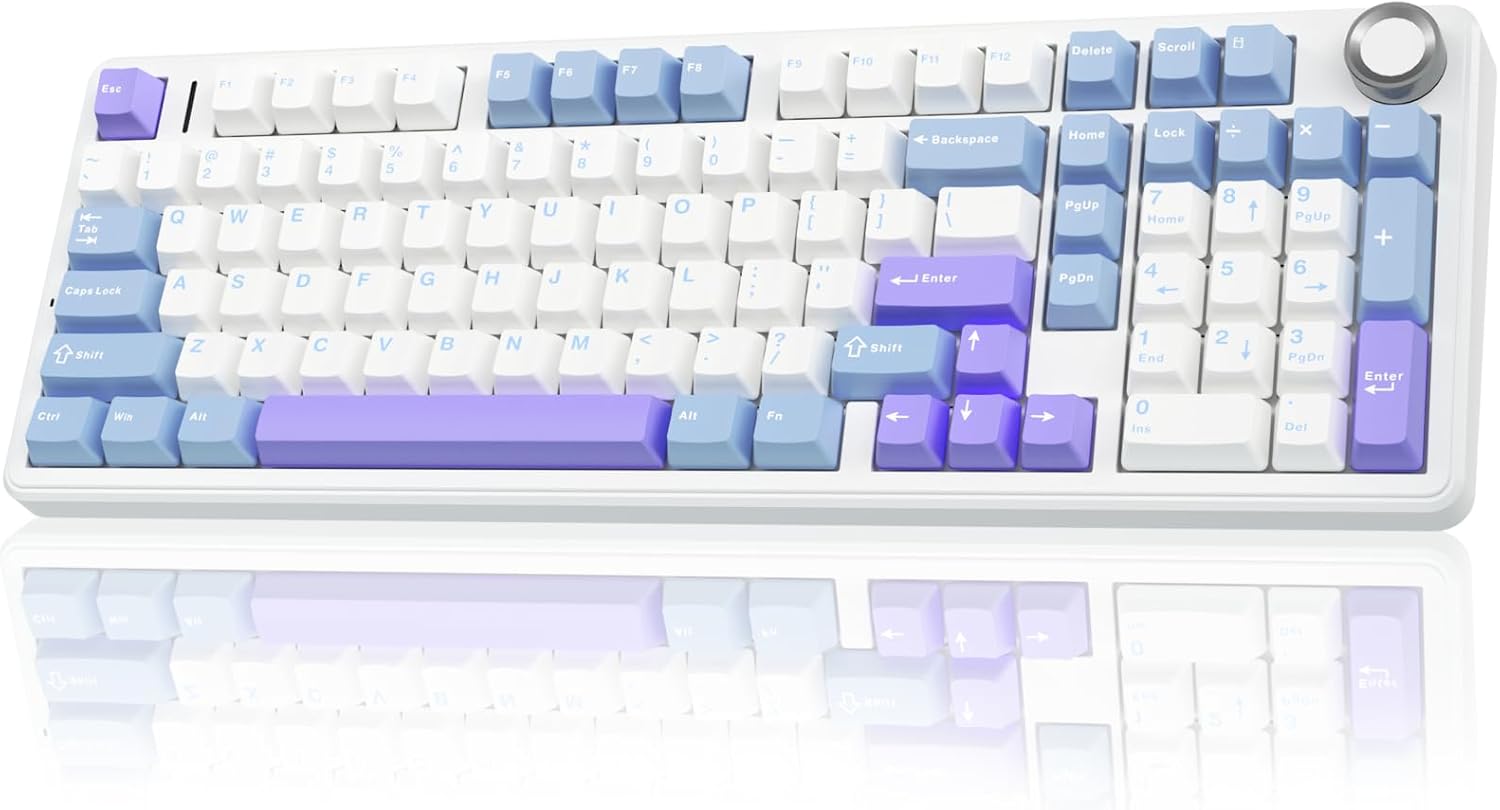 Detalle de AULA F99 Pro Wireless Mechanical Keyboard