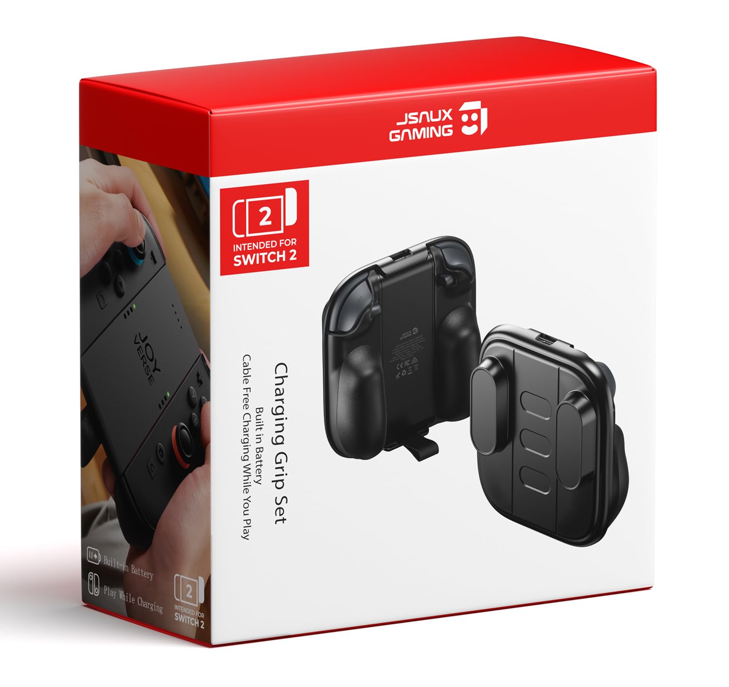 Detalle de JSAUX Ladegriff Switch 2 1200 mAh