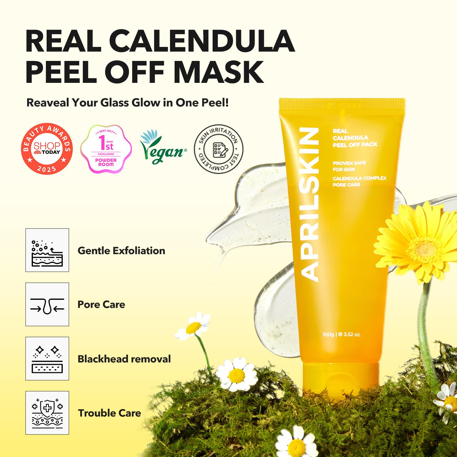 Detalle 2 de APRILSKIN Facial Peel-Off Mask 3.52 fl oz 💆