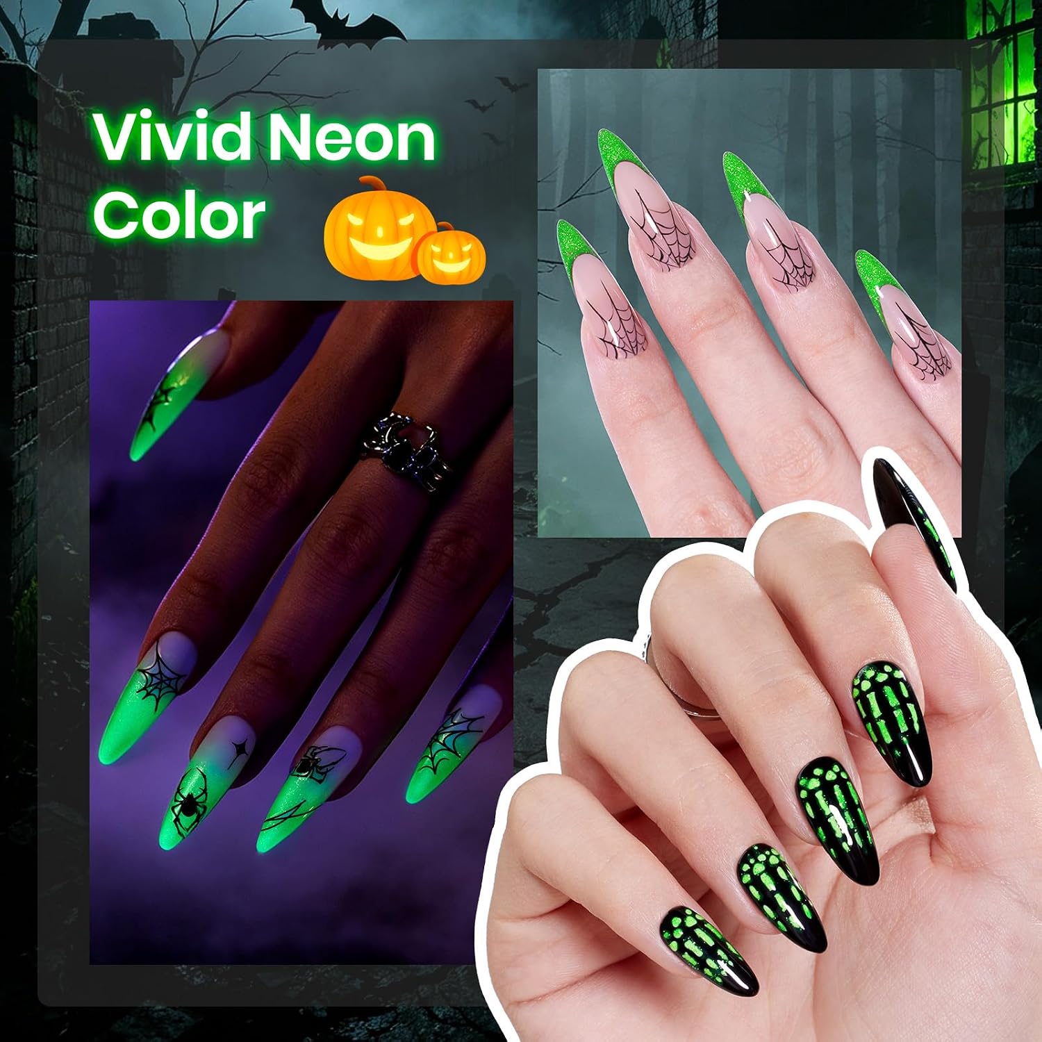 Detalle 2 de Beetles Glow-in-the-Dark Gel Nail Polish, 15 mL
