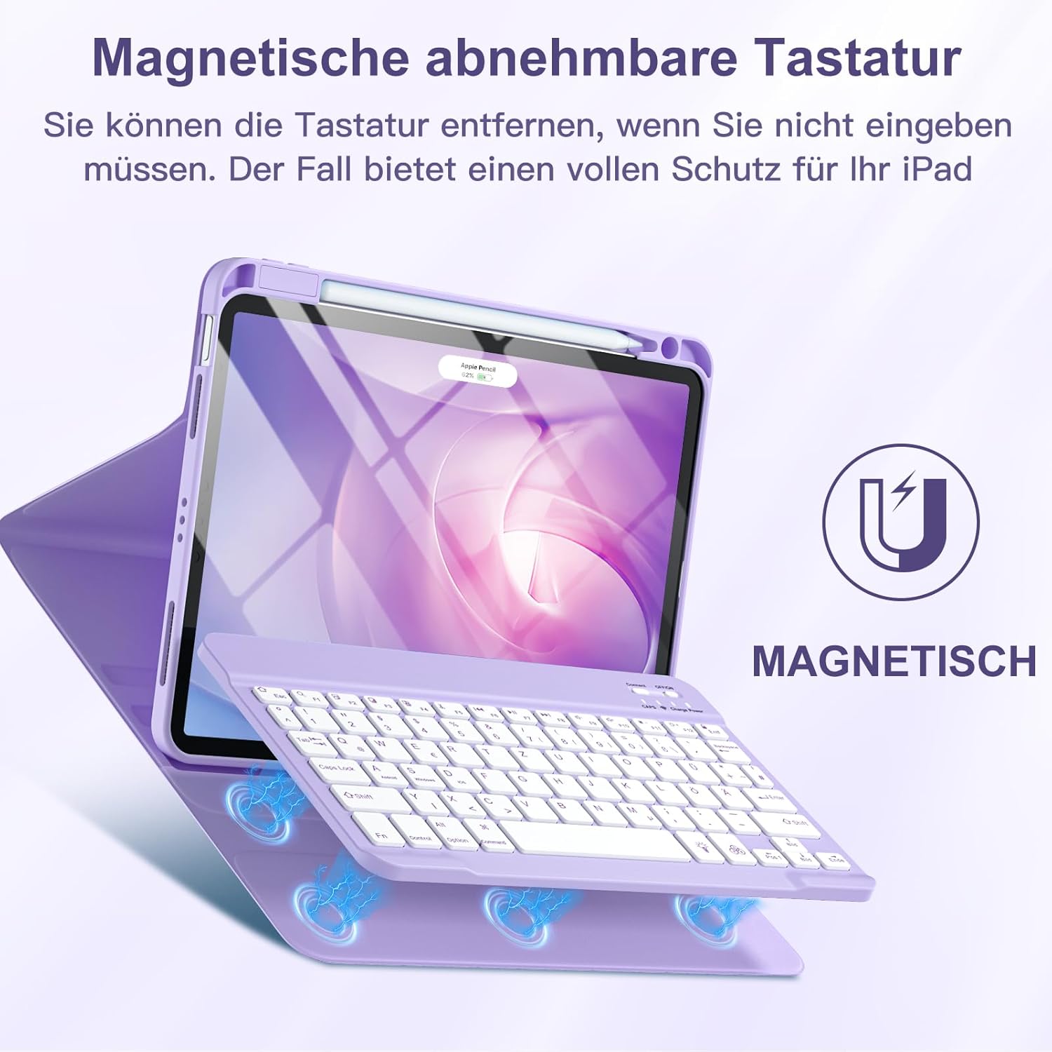 Detalle 2 de Vobafe iPad Air Tastaturhülle 11 Zoll