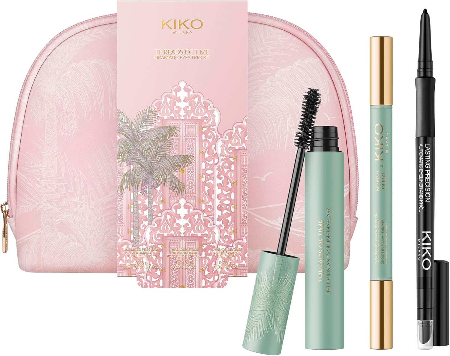 Detalle de KIKO Milano Threads Of Time Dramatic Eyes Trio – Gift Set Occhi
