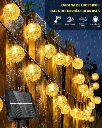 Thumbnail 4 de Auting Cadena de luces solares para exterior 6M 30LED IP65