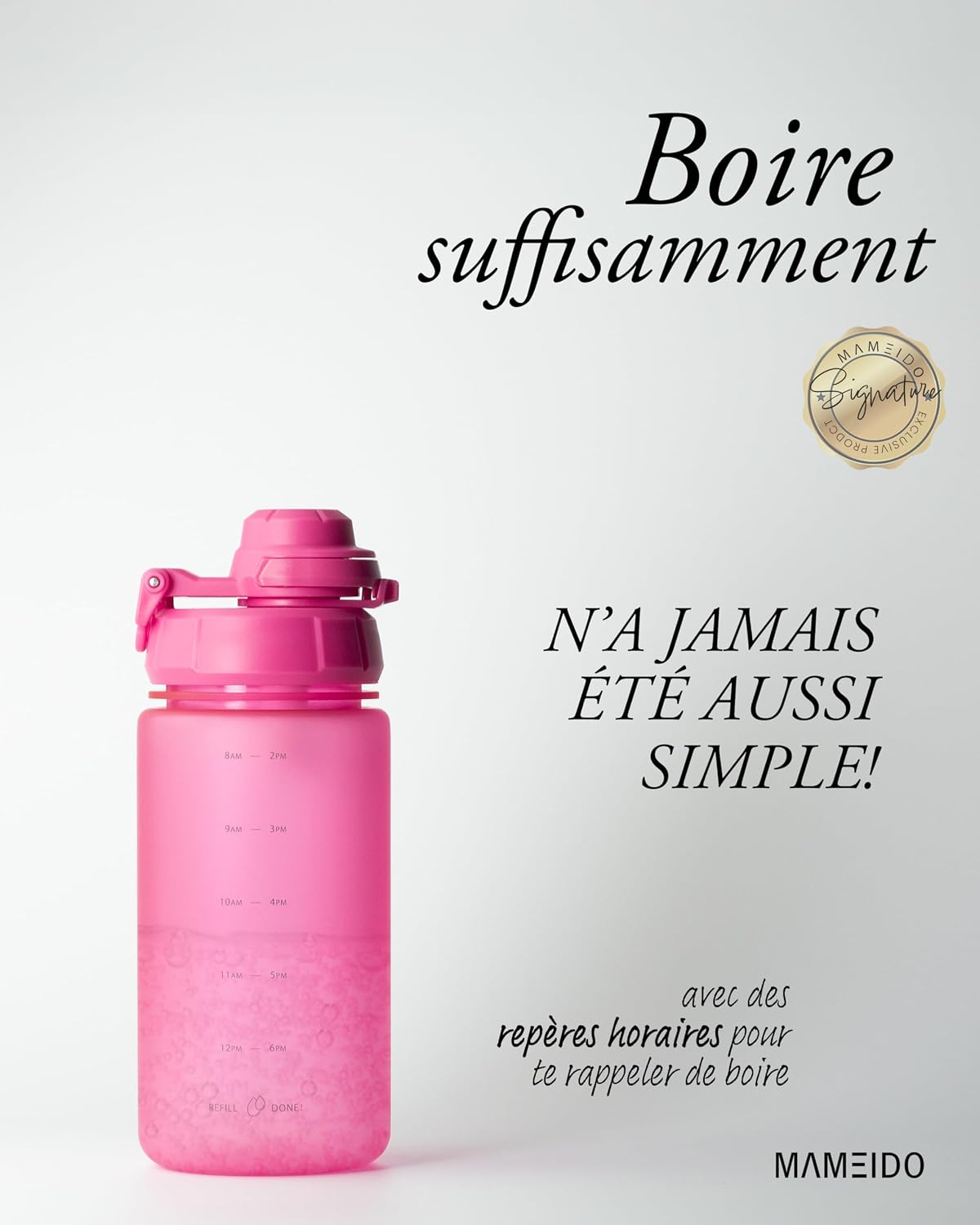 Detalle 2 de MAMEIDO Gourde 500 ml avec paille
