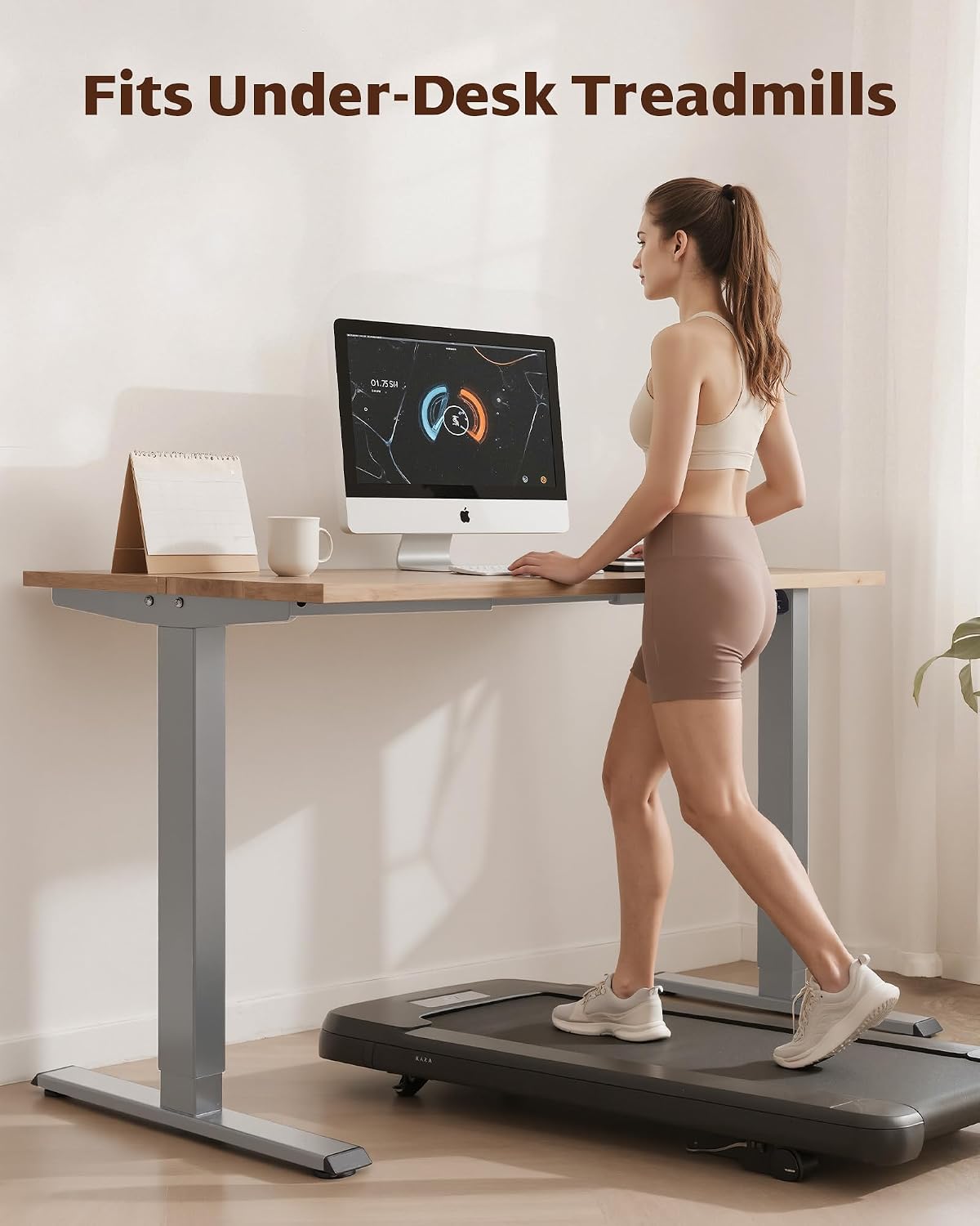 Thumbnail 6 de TOPSKY DF02.01 Dual-Motor Standing Desk Frame, 225 lb Capacity, Gray