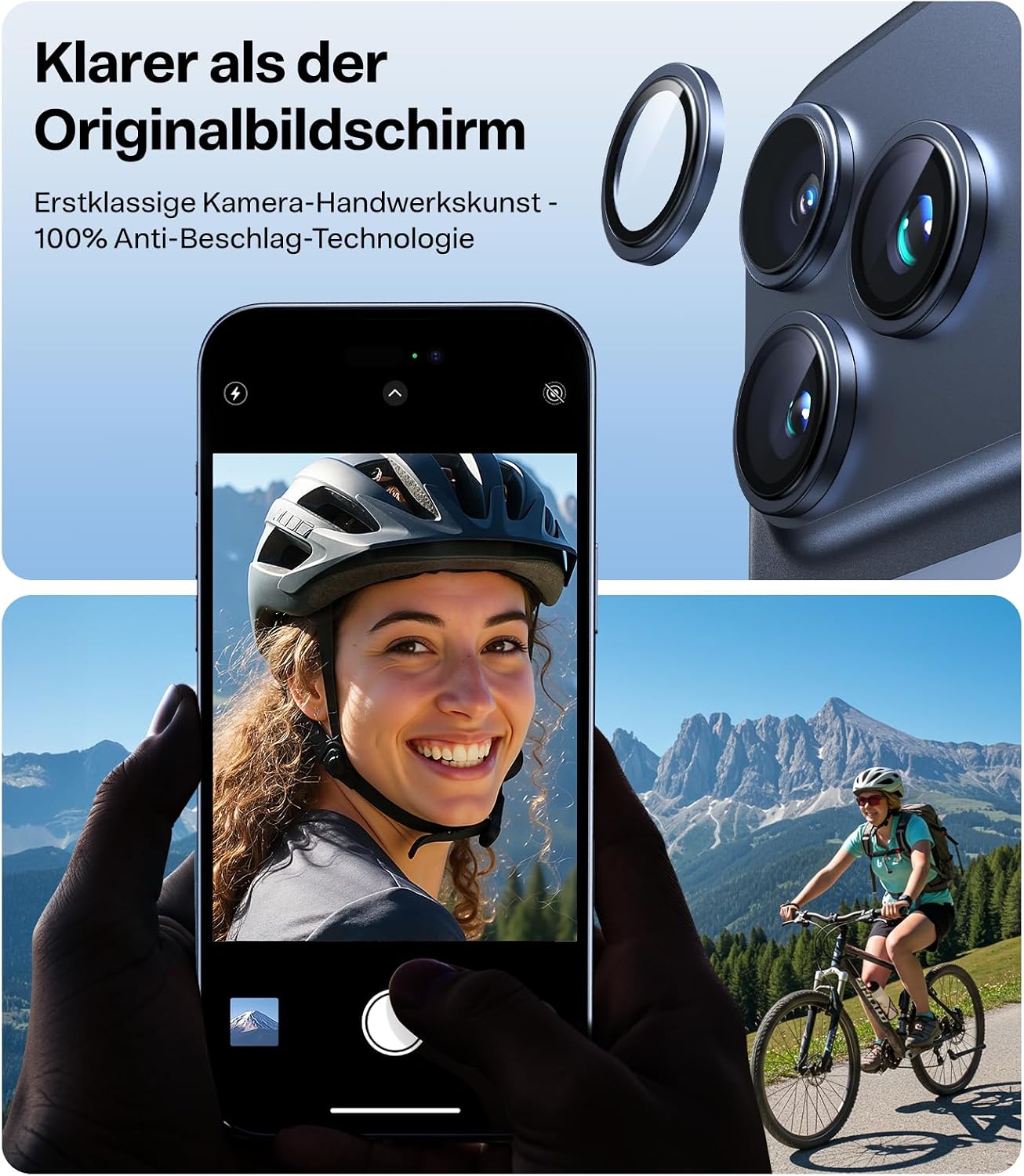 Thumbnail 4 de TORRAS Kameraschutz für iPhone 17 Pro/Max 9H+ Glas