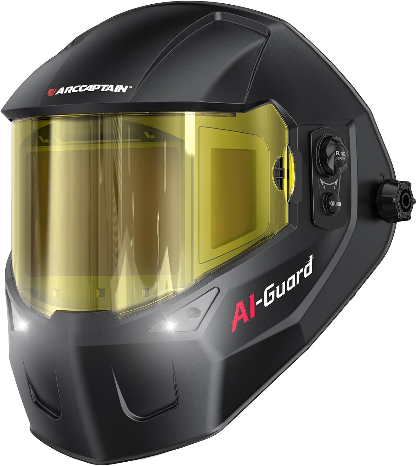 Detalle de ARCCAPTAIN RL-600LA Welding Helmet, 180° Panoramic True-Color Auto-Darkening
