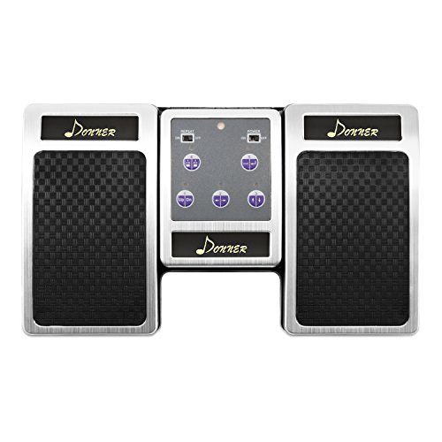 Detalle de Donner Pedale Voltapagina Bluetooth Ricaricabile per Tablet, Argento
