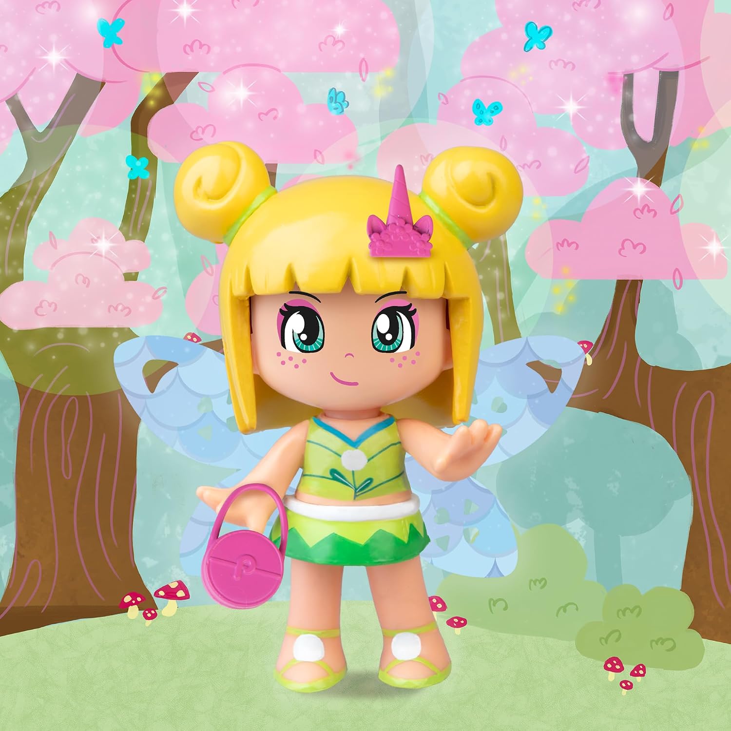 Thumbnail 7 de Famosa Pinypon Hada Mágica con Alas Reversibles y Accesorios